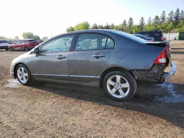 2HGFA1F61BH011288 - 2011 HONDA CIVIC LX-S رمادي صورة 2