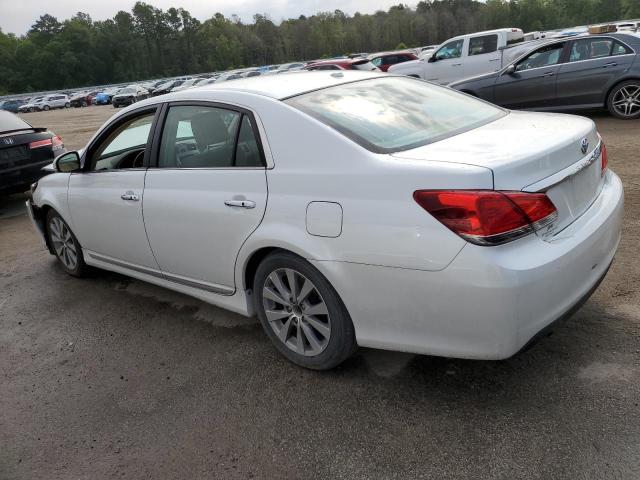 4T1BK3DB7BU375827 - 2011 TOYOTA AVALON BASE WHITE photo 2