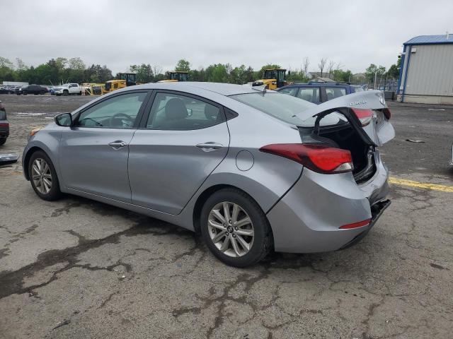 5NPDH4AE0GH692172 - 2016 HYUNDAI ELANTRA SE SILVER photo 2