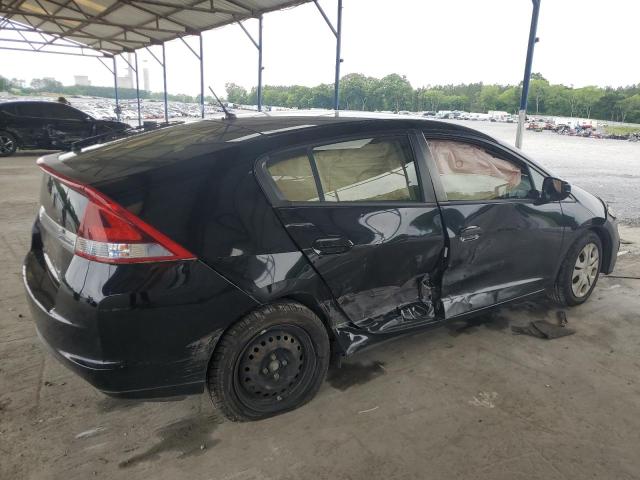 JHMZE2H39DS006200 - 2013 HONDA INSIGHT BLACK photo 3