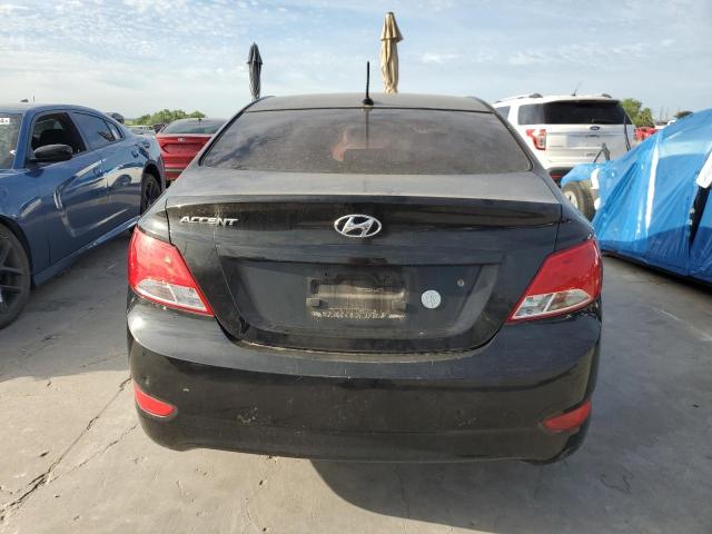 KMHCT4AE3FU864608 - 2015 HYUNDAI ACCENT GLS BLACK photo 6