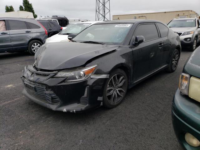 JTKJF5C71FJ009651 - 2015 TOYOTA SCION TC 黑色 照片 1