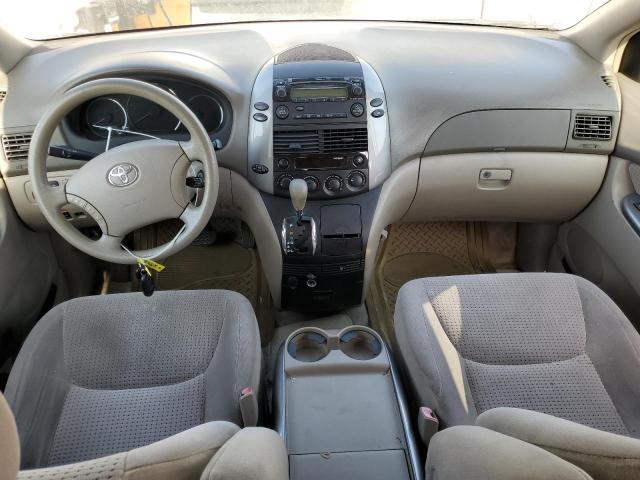 5TDZA23C86S509538 - 2006 TOYOTA SIENNA CE GOLD photo 8