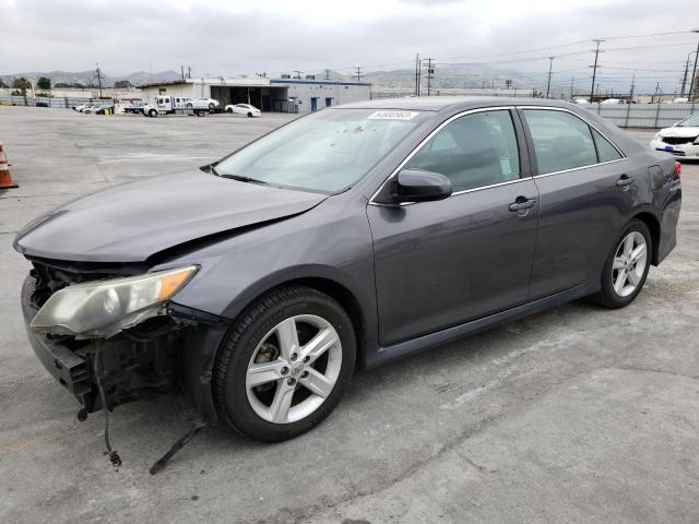 4T1BF1FK1DU279913 - 2013 TOYOTA CAMRY L GRAY photo 1