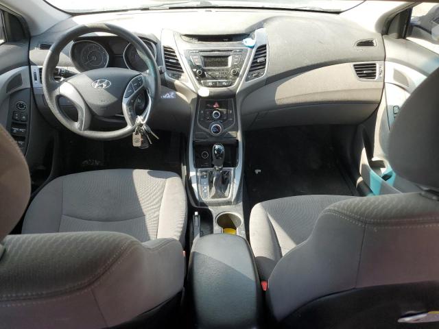 KMHDH4AE7EU071798 - 2014 HYUNDAI ELANTRA SE SILVER photo 8