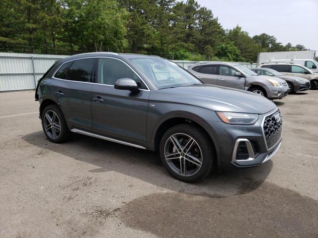 WA1F2AFY4M2044546 - 2021 AUDI Q5 PRESTIGE SILVER photo 4