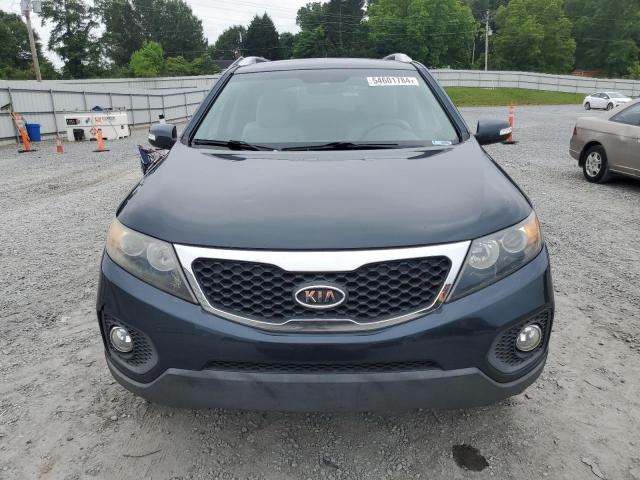 5XYKT3A66DG342928 - 2013 KIA SORENTO LX BLUE photo 5