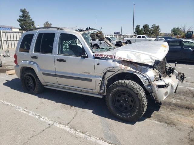 1J4GK38K94W127911 - 2004 JEEP LIBERTY RENEGADE SILVER photo 4