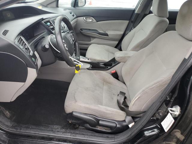 2HGFB2F52DH601674 - 2013 HONDA CIVIC LX BLACK photo 7