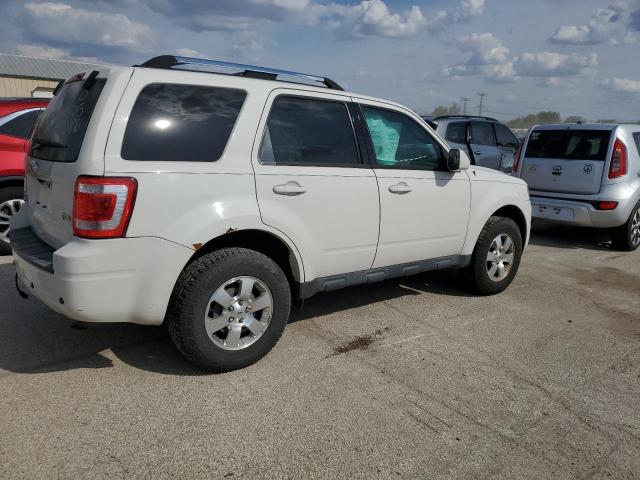 1FMCU0EG3CKB77086 - 2012 FORD ESCAPE LIMITED 白色 照片 3