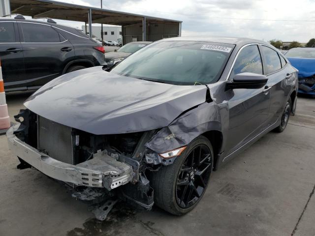 19XFC2F87KE036501 - 2019 HONDA CIVIC SPORT 灰色 照片 2