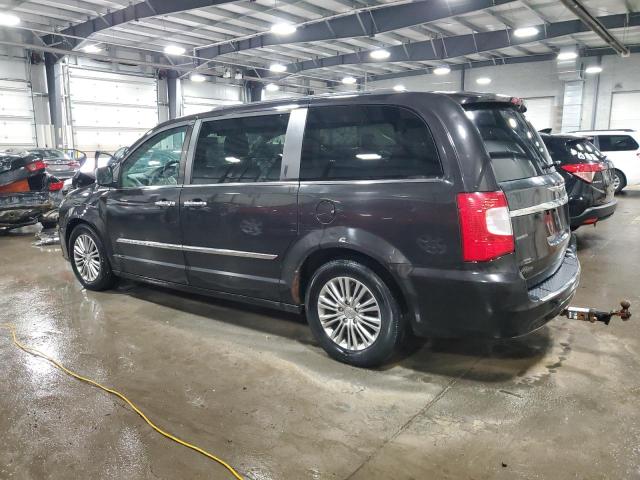 2C4RC1CG8ER418171 - 2014 CHRYSLER TOWN & COU TOURING L CHARCOAL photo 2