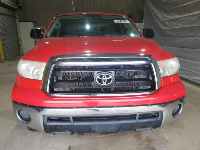 5TFUM5F17BX025863 - 2011 TOYOTA TUNDRA DOUBLE CAB SR5 RED photo 5