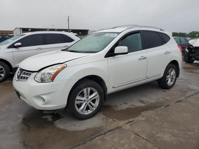 JN8AS5MT4CW254025 - 2012 NISSAN ROGUE S WHITE photo 1