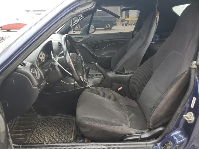 JM1NB353720232005 - 2002 MAZDA MX-5 MIATA BASE BLUE photo 7