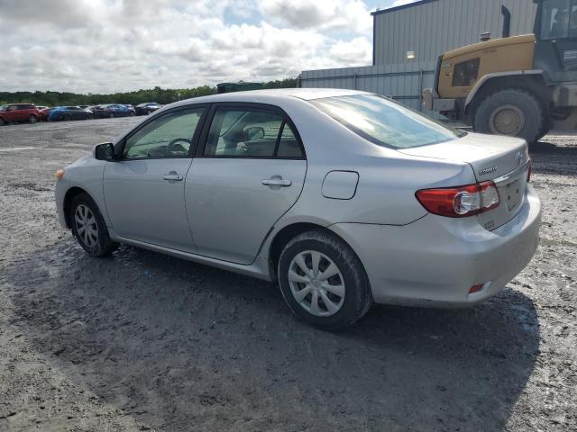 JTDBU4EEXB9169000 - 2011 TOYOTA COROLLA BASE SILVER photo 2