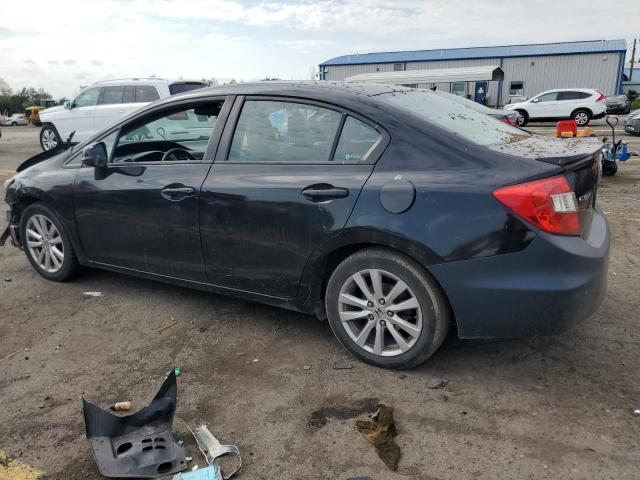19XFB2F99CE347537 - 2012 HONDA CIVIC EXL შავი ფოტო 2