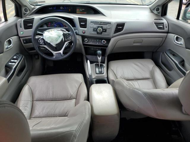 19XFB2F99CE347537 - 2012 HONDA CIVIC EXL შავი ფოტო 8