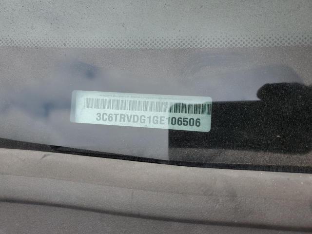 3C6TRVDG1GE106506 - 2016 RAM PROMASTER 2500 HIGH თეთრი ფოტო 14