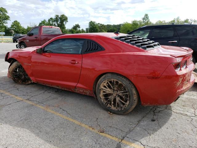 2G1FK1EJ9A9165153 - 2010 CHEVROLET CAMARO SS RED photo 2