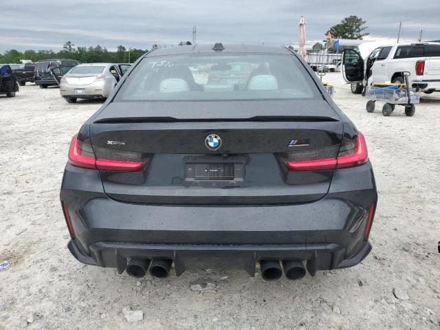 WBS43AY00PFR39510 - 2023 BMW M3 COMPETITION შავი ფოტო 6