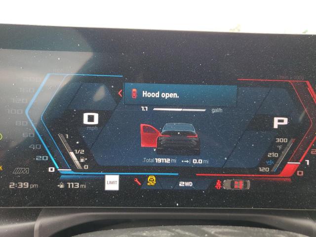 WBS43AY00PFR39510 - 2023 BMW M3 COMPETITION შავი ფოტო 9