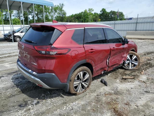 JN8AT3DC5MW105903 - 2021 NISSAN ROGUE PLATINUM RED photo 3