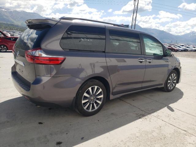 5TDDZ3DC3LS246698 - 2020 TOYOTA SIENNA XLE CHARCOAL photo 3