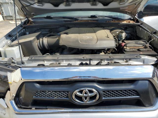 5TFJU4GN8DX033651 - 2013 TOYOTA TACOMA DOUBLE CAB PRERUNNER SILVER photo 11