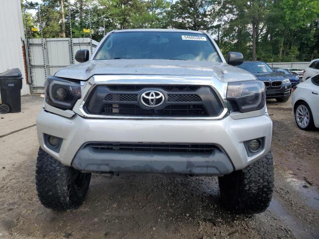 5TFJU4GN8DX033651 - 2013 TOYOTA TACOMA DOUBLE CAB PRERUNNER SILVER photo 5