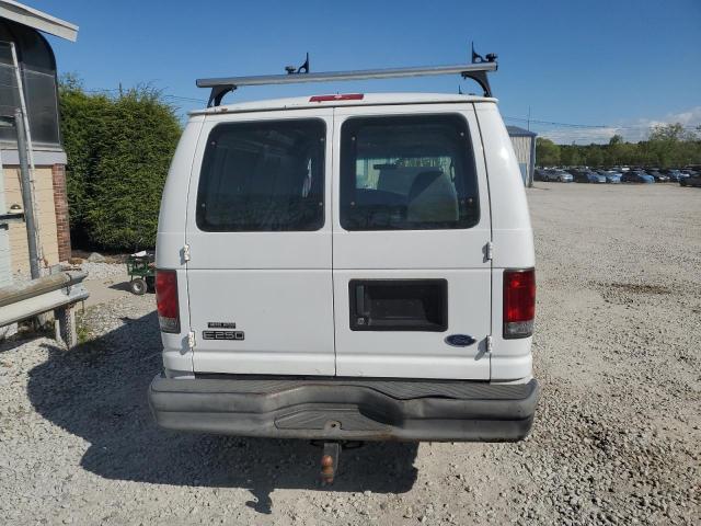 1FTNE24L95HA06864 - 2005 FORD ECONOLINE E250 VAN WHITE photo 6