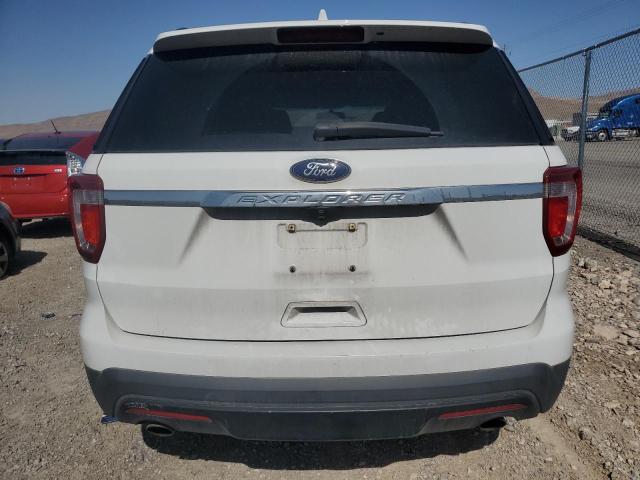 1FM5K7B84GGD28885 - 2016 FORD EXPLORER WHITE photo 6