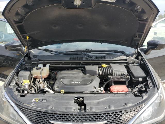 2C4RC1BG3HR803658 - 2017 CHRYSLER PACIFICA TOURING L BLACK photo 12