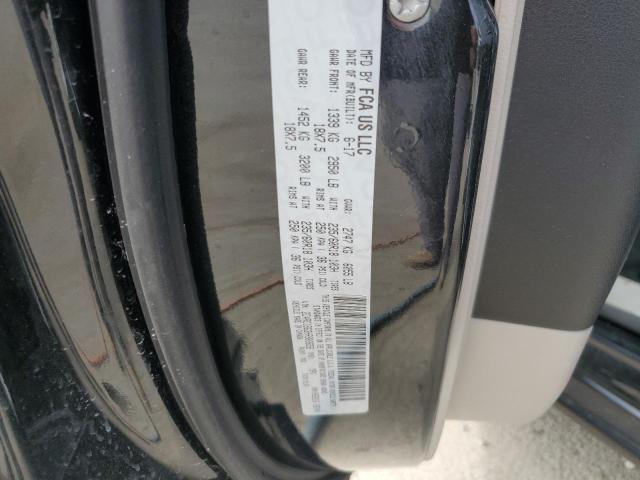 2C4RC1BG3HR803658 - 2017 CHRYSLER PACIFICA TOURING L BLACK photo 14