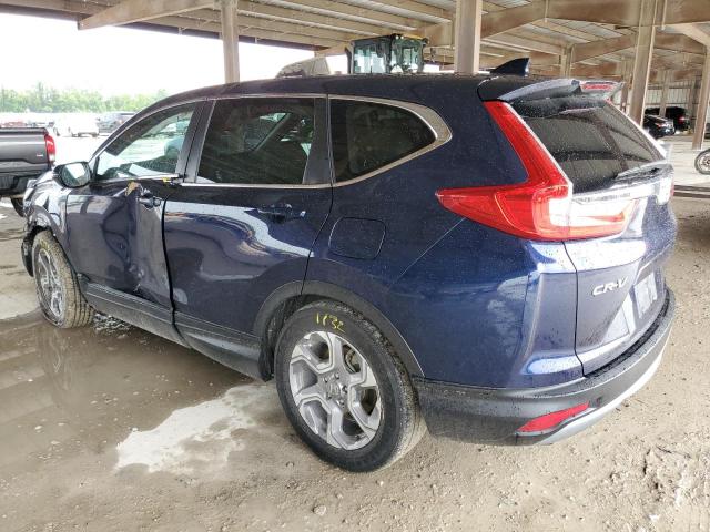 7FARW1H88JE035155 - 2018 HONDA CR-V EXL BLUE photo 2