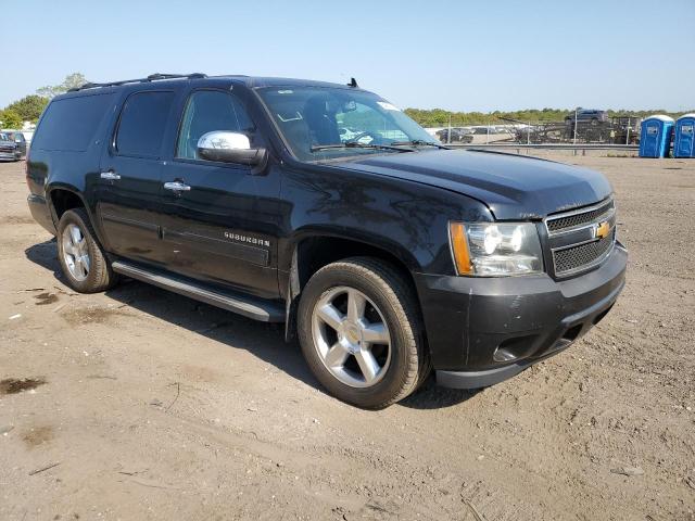 1GNSKJE72ER218823 - 2014 CHEVROLET SUBURBAN K1500 LT BLACK photo 4