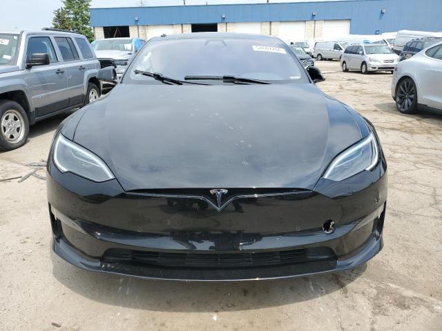 5YJSA1E59NF479320 - 2022 TESLA MODEL S შავი ფოტო 5