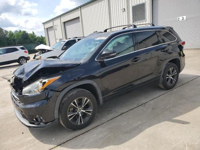 5TDKKRFH4GS122078 - 2016 TOYOTA HIGHLANDER XLE 黑色 照片 1