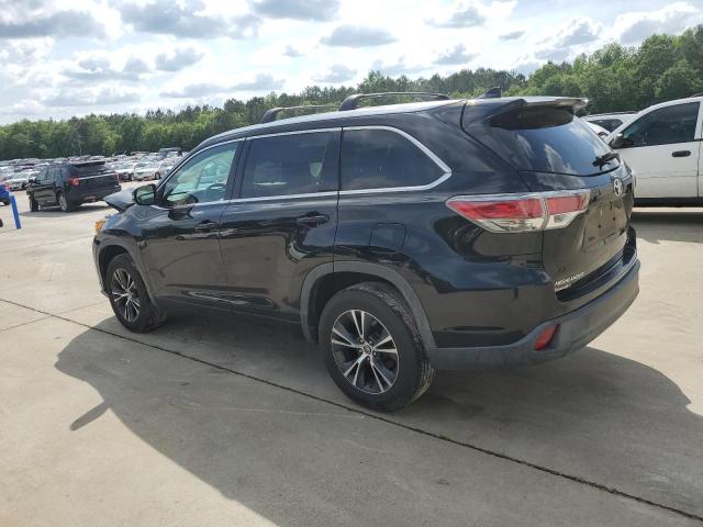 5TDKKRFH4GS122078 - 2016 TOYOTA HIGHLANDER XLE 黑色 照片 2