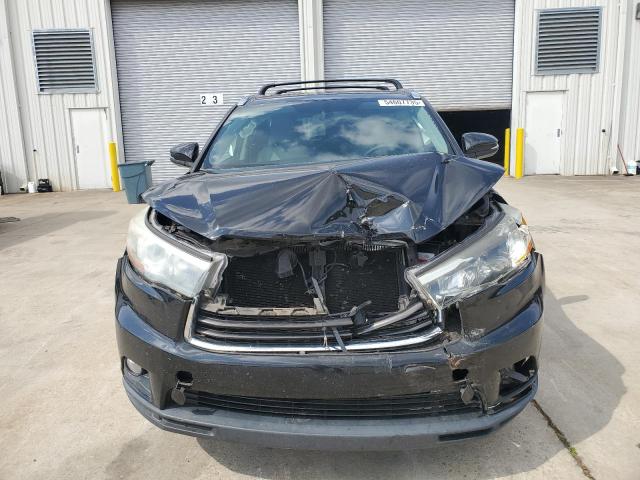 5TDKKRFH4GS122078 - 2016 TOYOTA HIGHLANDER XLE 黑色 照片 5