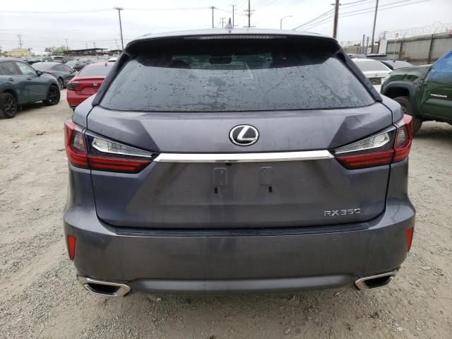 2T2ZZMCA6KC142317 - 2019 LEXUS RX 350 BASE GRAY photo 6