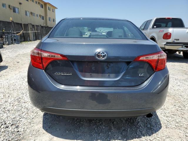 2T1BURHE9KC154491 - 2019 TOYOTA COROLLA L GRAY photo 6