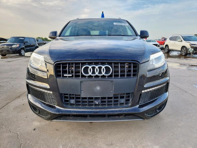 WA1DGAFE2FD023670 - 2015 AUDI Q7 PRESTIGE BLACK photo 5
