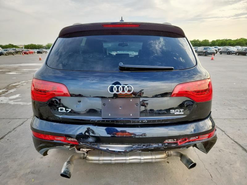 WA1DGAFE2FD023670 - 2015 AUDI Q7 PRESTIGE BLACK photo 6