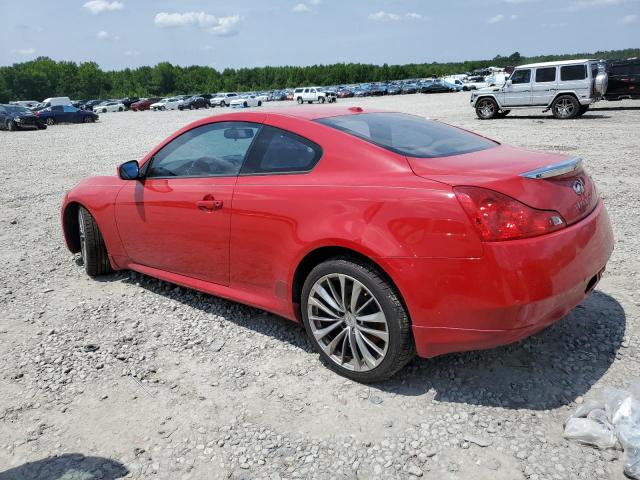 JN1CV6EK4CM423840 - 2012 INFINITI G37 BASE RED photo 2