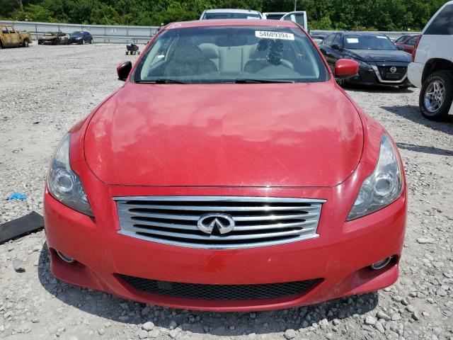 JN1CV6EK4CM423840 - 2012 INFINITI G37 BASE RED photo 5