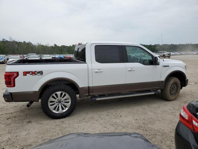 1FTEW1EF5FFA66573 - 2015 FORD F150 SUPERCREW WHITE photo 3