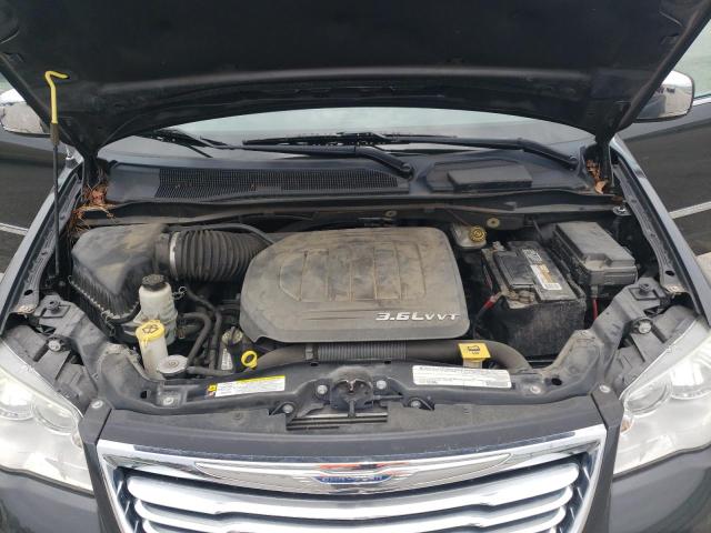 2A4RR8DG5BR716639 - 2011 CHRYSLER TOWN & COU TOURING L CHARCOAL photo 12