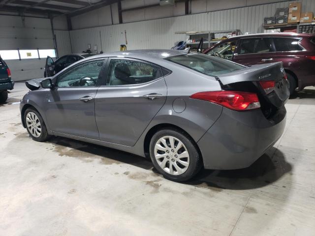 5NPDH4AE4CH104932 - 2012 HYUNDAI ELANTRA GLS GRAY photo 2