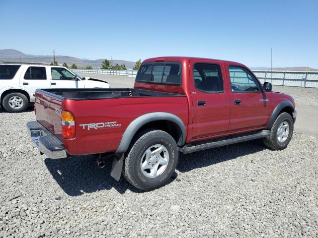 5TEGN92N01Z778460 - 2001 TOYOTA TACOMA DOUBLE CAB PRERUNNER RED photo 3